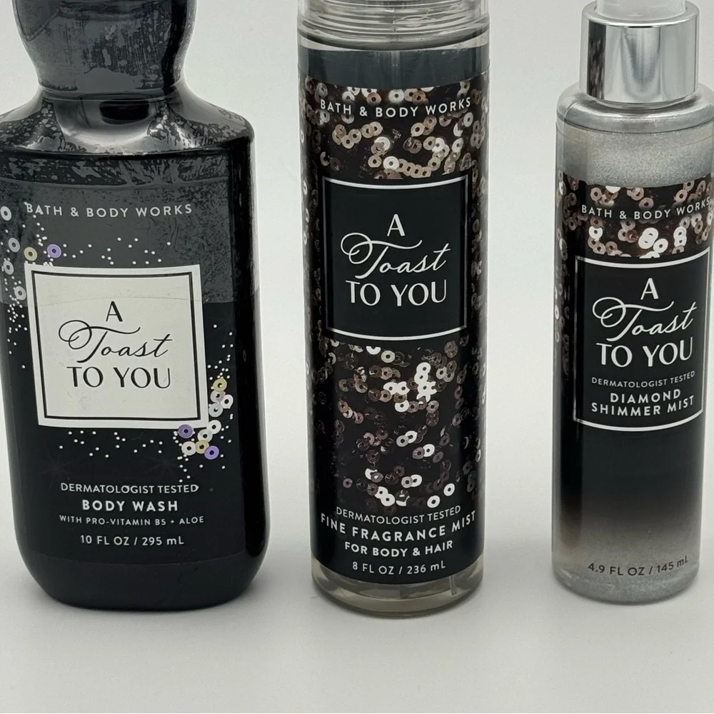 Bath & Body Works A Toast To You Body Care Gift Set NWT